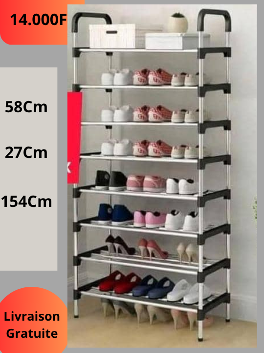 ETAGERE 8 NIVEAUX